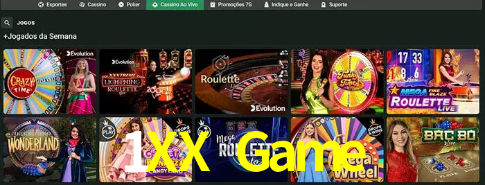 1XX Game bet